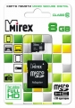 Карта памяти 08Gb Mirex Micro SD + (адаптер SD) Сlass 10