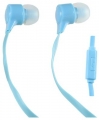 Внутриканальные наушники с микрофоном Perfeo HANDY голубые PF-HND-AZR