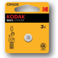 Батарейки Kodak CR1025 - 1BL (60)