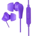 Внутриканальные наушники с микрофоном Perfeo ALPHA фиолетовые PF_A4939