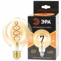 Лампа светодиодная ЭРА F-LED G95-7W-824-E27 spiral gold (10)