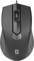 Мышь  DEFENDER  Optimum MB-270 черный,3 кнопки,1000 dpi  #  52270