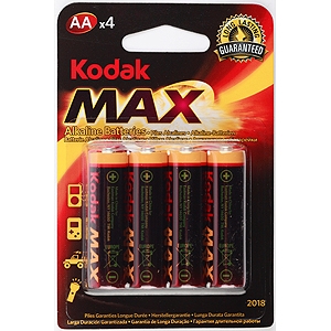 Батарейки Kodak LR06 MAX 4BL (80)