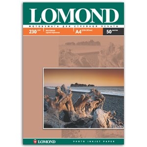 Фотобумага LOMOND A4,230г/м2,50л матовая (15)