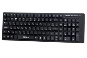 Клавиатура проводная Perfeo "PYRAMID" Multimedia,  USB, чёрная (PF-8005)