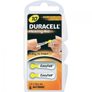 Батарейки Duracell  ZA10-BL6 (60)