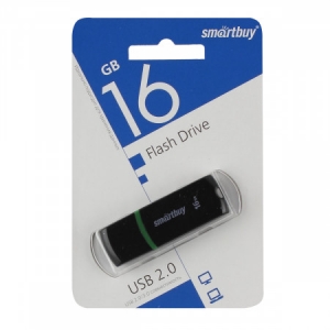 USB флеш-диск 16 Gb Smart Buy Paean Black