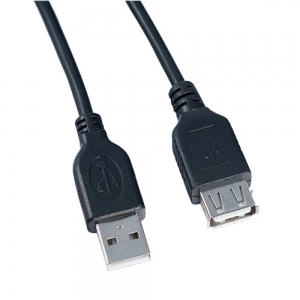 Кабель Perfeo USB2.0 AM вилка - АF розетка, длина 3 м. (U4504) ( 25 )