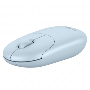 Мышь беспроводная  Perfeo SLIM, 3 кн, DPI 1200, USB, голубая  PF_A4789